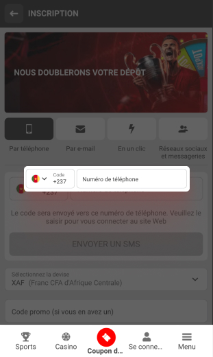 app saisir les données