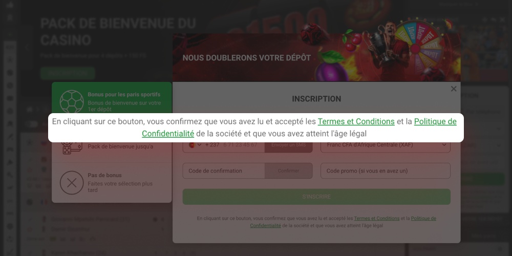 confirmer les règles générales