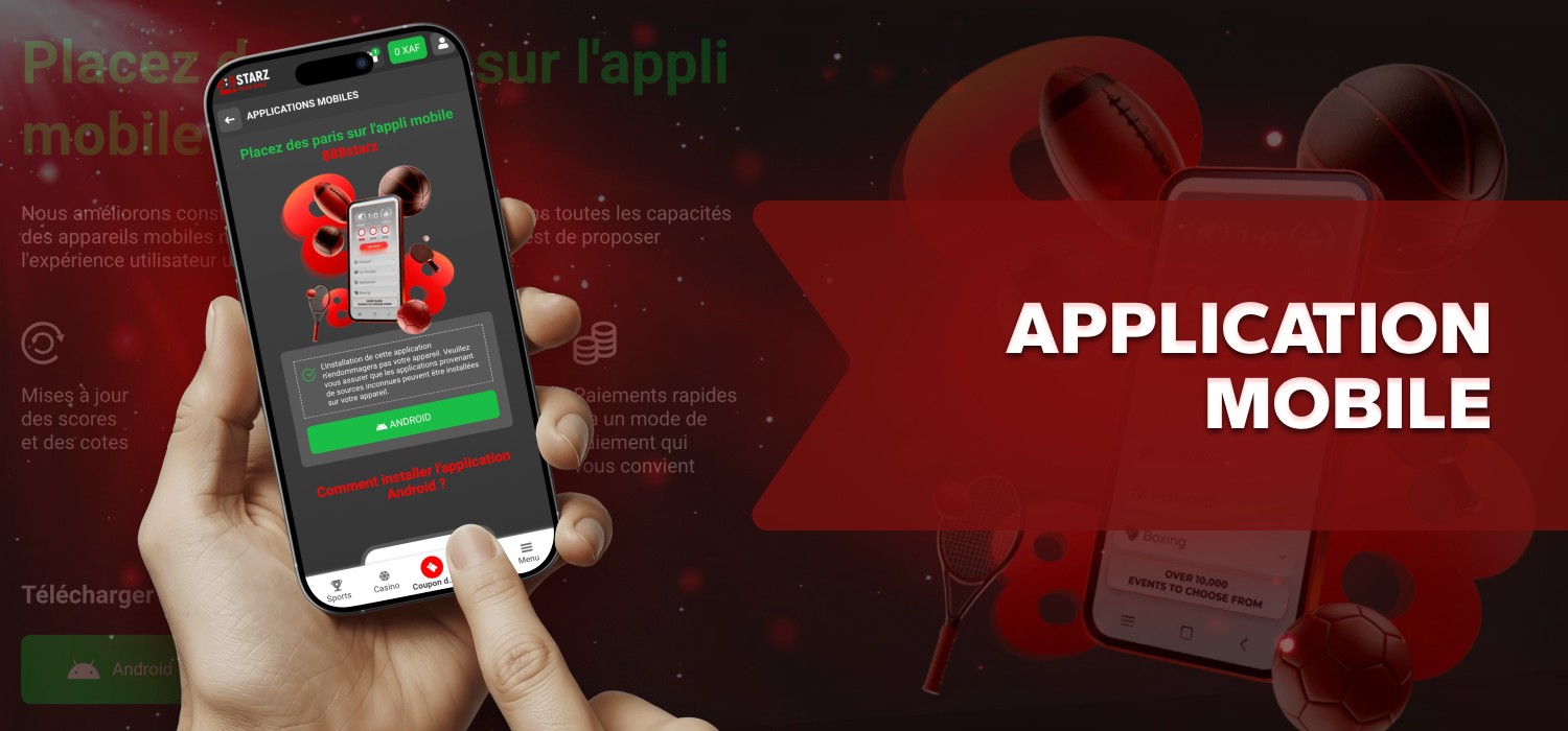 application mobile sur ios et android